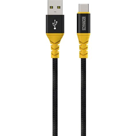 Schwaiger Ladekabel Micro Usb Sync Kabel Extreme Kevlar Innenmantel