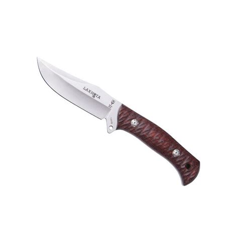 Muela Poignard Lakhota Micarta Marron Cm Inox