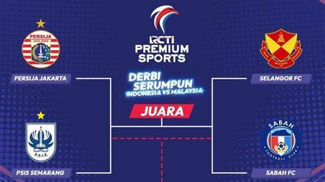 Jadwal RCTI Turnamen JIS Persija Jakarta Vs PSIS Semarang Live TV