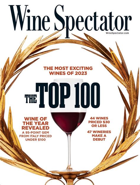 Wine Spectator Top 100 Wines Of 2023