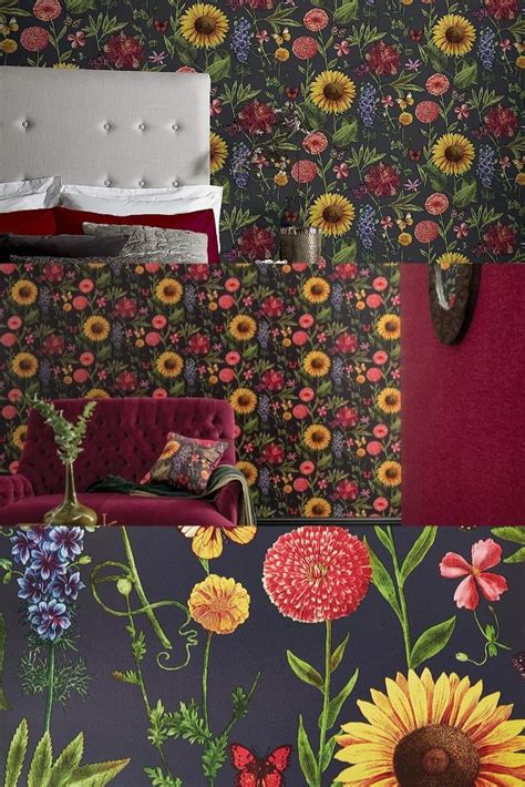 Arthouse Summer Garden Wallpaper