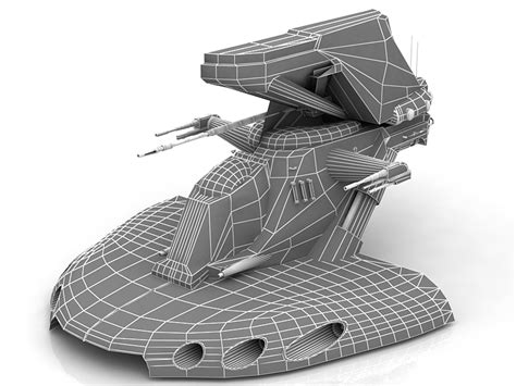 Star Wars Aat Battletank 3d Model Turbosquid 1643692