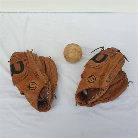 wilson - Baseball Gloves (3) - Leather - Catawiki