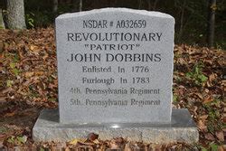 John Dobbins 1747 1833 Homenaje De Find A Grave