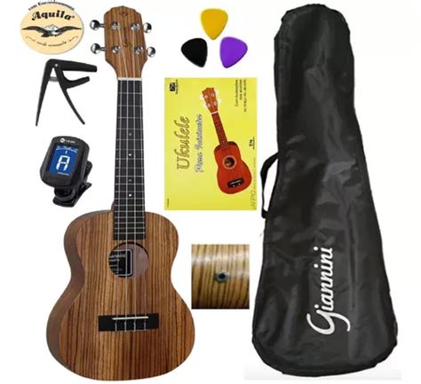 Ukulele El Trico Giannini Guk Zw Acessorios Frete Gr Tis