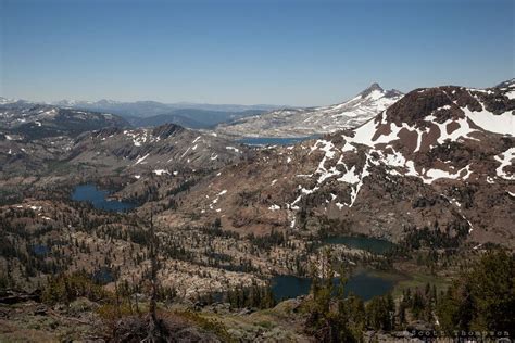 Desolation Wilderness View 3 Photograph From A Vista Point Of The