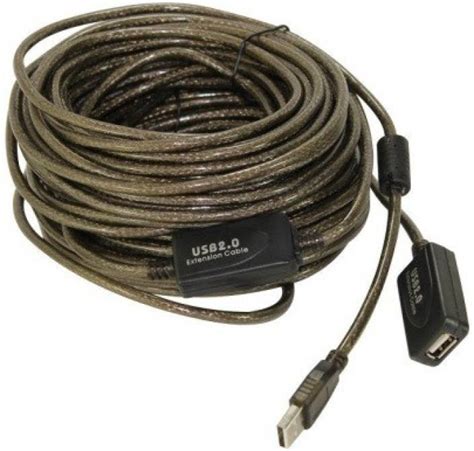 Haze 20 Meter 20 Usb Extension Cable With Ic Rs780 Lt Online Store