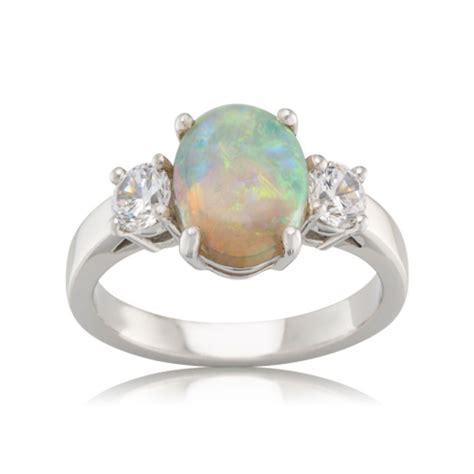 Opal Trilogy Ring Temple Grace NZ