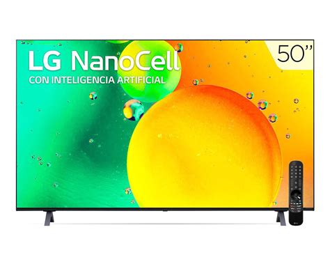 Pantalla NanoCell LG 50 Ultra HD 4K Smart TV 50NANO75SQA Coppel