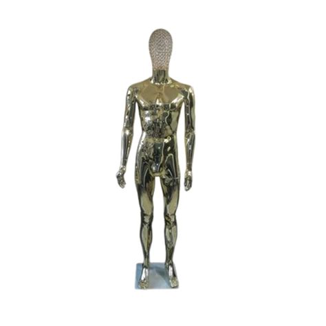 Standing Plastic Male Chrome Golden Mannequin At Rs 10500 In New Delhi