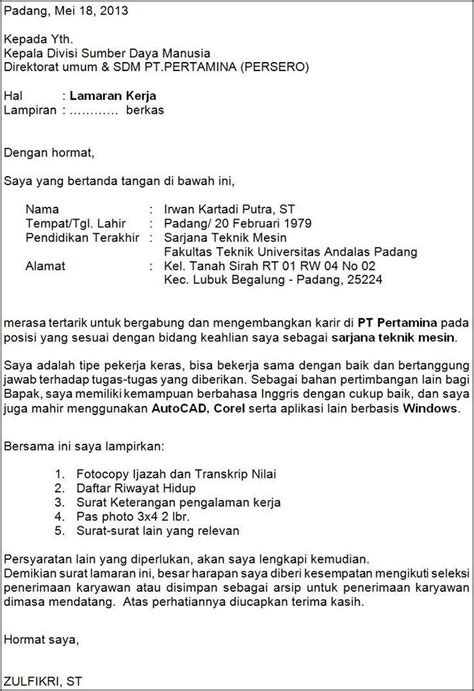 Contoh Pengalaman Kerja Driver Cara Mudah Membuat Surat Lamaran Kerja