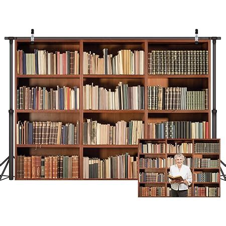 Lywygg X Ft Vinyl Photography Background Office Backdrop Library