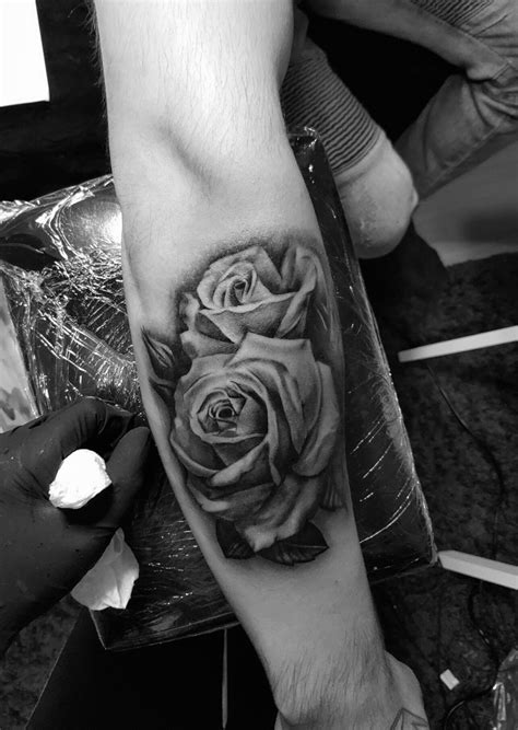 Rose tattoo | Tattoos, Rose tattoo, Flower tattoo