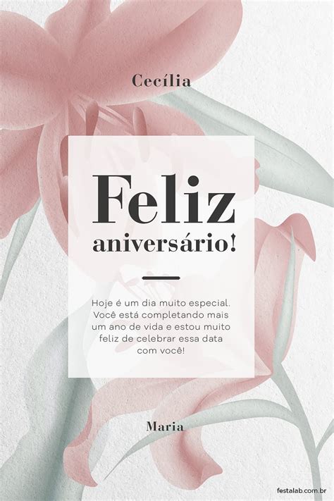 25 Modelos de Cartão de Aniversário Adulto para editar FestaLab