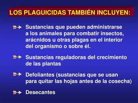 Ppt Aspectos Generales De Los Plaguicidas Powerpoint Presentation