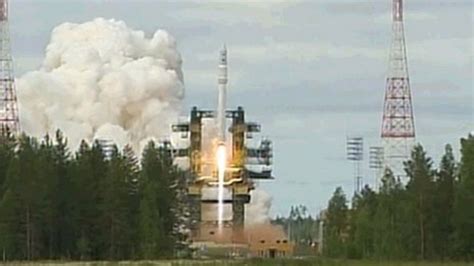 Russias Angara Rocket Makes Debut Bbc News