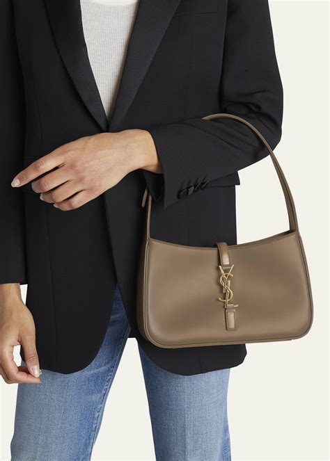 Saint Laurent Le 5 A 7 YSL Shoulder Bag In Smooth Leather Bergdorf