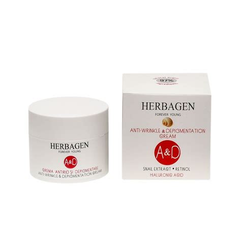 Crema Antirid Si Depigmentare Cu Extract De Melc Ml Herbagen La