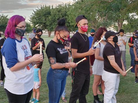 Candlelight Vigil Held At Tobin Park For Missing Fort Hood Soldier Vanessa Guillen The Prospector