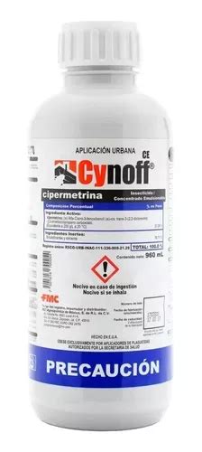 Cynoff Ce Ml Insecticida Cipermetrina Chinches Env O Gratis