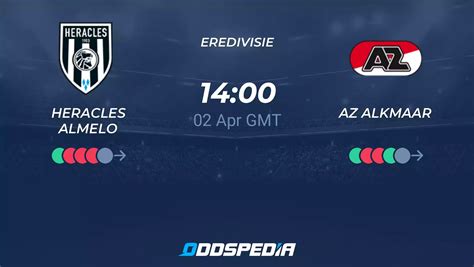 Heracles Almelo Vs Az Alkmaar Predictions Odds Live Score Stats