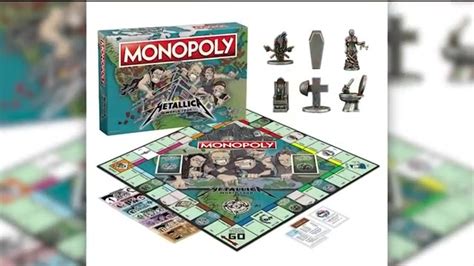 Metallica, Monopoly join forces for ‘World Tour Edition’ of board game ...