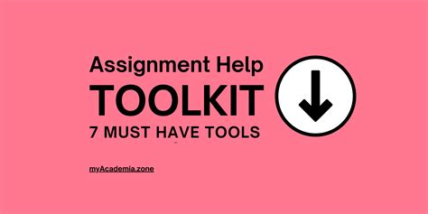 Assignment Help Toolkit | Writing Guide