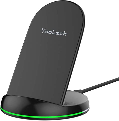 Yootech Wireless Charger 10w Max Wireless Charging Stand Compatible With Iphone 16