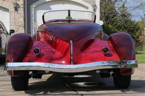 1935 Auburn Boattail Speedster Re Creation For Sale Photos Technical