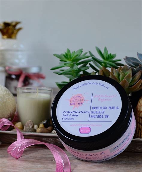 Dead Sea Salt Scrub Rcdcessentials