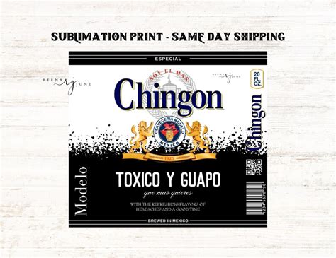 Chingona Spanish Sublimation Heat Transfer Chingon Tumbler Etsy