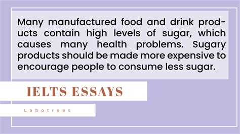 Many Manufactured Food And Drink Products Contain High Levels Of Sugar