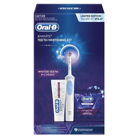 Buy Oral B 3d White Teeth Whitening Kit Online At Chemist Warehouse®