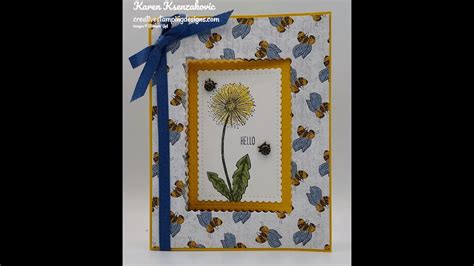 Stampin Up Garden Wishes Sneak Peek Video Tutorial Youtube