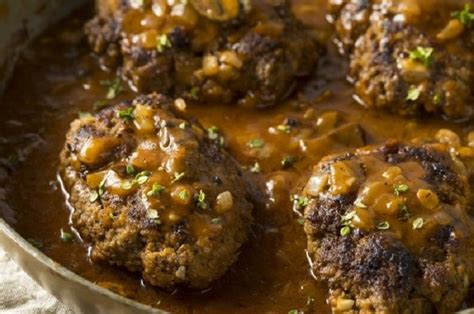 Easy Salisbury Steak Recipe With Onion Soup Mix