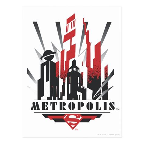 Metropolis Art Deco Postcard | Zazzle