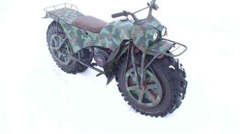 More On That Awesome Russian 2wd Motorcycle You Build It