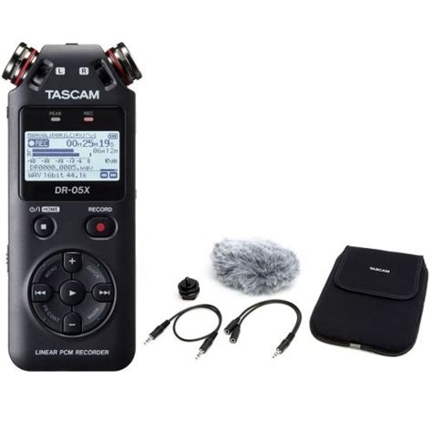 Tascam Dr X Pack Registratore Digitale Palmare Con Accessori Pro