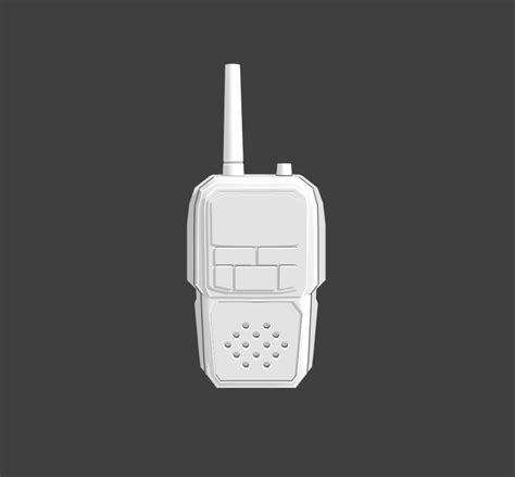 Lethal Company Walkie Talkie Radio STL FILE ONLY 3D Print Ready Low Poly - Etsy