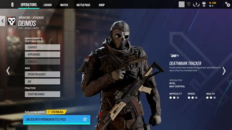 How To Get Deimos In Rainbow Six Siege Price Release Date And Loadout