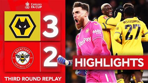 Cunha Extra Time Winner Wolves 3 2 Brentford Highlights Emirates