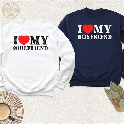 I Love My Boyfriend Hoodie Etsy