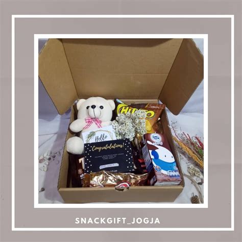 Jual Snack Box Bonekasnack Box Customsnack Box Hadiah Hadiah Wisuda