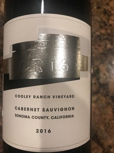 2017 Rodney Strong Cabernet Sauvignon Cooley Ranch Usa California