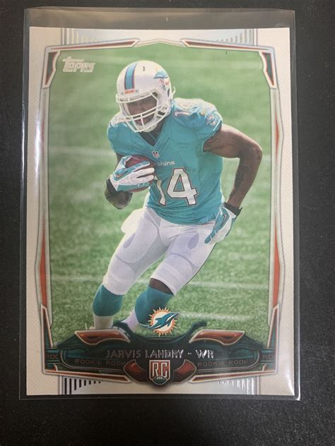 2014 Topps Football 394 Jarvis Landry RC Miami Dolphins Cleveland