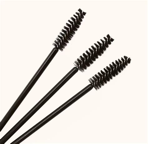 LINSUNG 100Pcs Jetable Brosse De Cils Yeux Mascara Maquillage Mini Cils