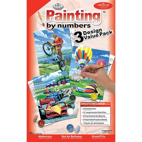 Outdoor Junior Paint By Numbers Set Craft And Hobbies From Crafty Arts Uk