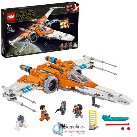 Lego Star Wars Poe Damerons X Wing Starfighter Gameline At