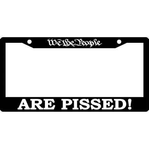 Funny License Plate Frames Thriftysigns