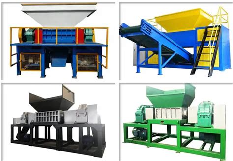 Small Shredder Single And Double Shaft Plastic Garbage Shredder